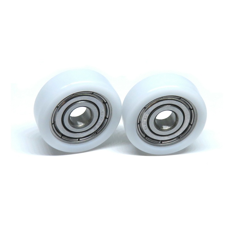 BS62624-8 hard coated plastic bearing pulley 6x24x8mm POM plastic guide wheel roller 24mm